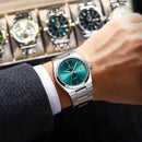Relógio Masculino Nova Steel Minimal POEDAGAR Luxo