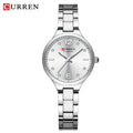 CURREN Relógio Feminino Elegante Minimalista