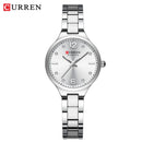 CURREN Relógio Feminino Elegante Minimalista
