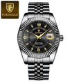 Relógio Masculino Auron Steel Flow POEDAGAR Classic Luxury