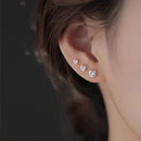 CONJUNTO DE BRINCOS STAR LUXE   (3 PEÇAS)