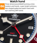 Relógio Masculino Abyss Marine Pro ADDIESDIVE Luxury