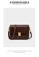 BOLSA DE COURO LUMINA SQUARE