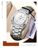 Relógio Masculino Squareline Pure Steel POEDAGAR