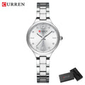 CURREN Relógio Feminino Elegante Minimalista