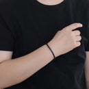 PULSEIRA ELOS EM PRATA  COM ZIRCÔNIA – LOCK EDITION