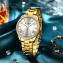 Relógio Feminino Curren Fashion Casual LUXO