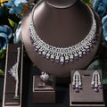 CONJUNTO DE JOIAS NOIVA LUXE ZIRCÔNIA