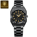 POEDAGAR Relógio Feminino Elegante Retangular Luminoso luxo