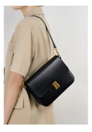 BOLSA DE COURO LUMINA SQUARE