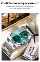 Relógio Masculino Nova Steel Minimal POEDAGAR Luxo