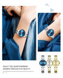 CURREN Relógio Feminino Elegante Minimalista