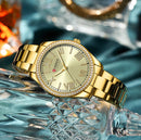 Relógio Feminino Curren Fashion Casual LUXO
