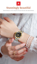 Relógio Feminino OLEVS Aurum 30 – Elegância Profissional