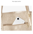 BOLSA BUCKET EM COURO ELEGANCE
