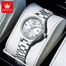 OLEVS Relógio Feminino Elegante Luminoso com Calendário