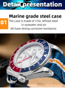 Relógio Masculino Abyss Marine Pro ADDIESDIVE Luxury