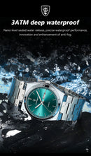 Relógio Masculino Nova Steel Minimal POEDAGAR Luxo