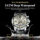 Relógio POEDAGAR — RoyalSkeleton Sapphire  O RoyalSkeleton Sapphir