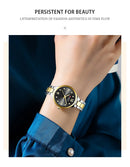 CURREN Relógio Feminino Elegante Minimalista