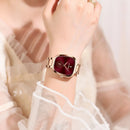 POEDAGAR Relógio Feminino Elegante Design Diferenciado