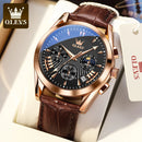 Relógio OLEVS — UrbanChrono LeatherSport