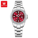 OLEVS Relógio Feminino Luxo Elegante Luminoso