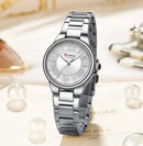 CURREN Relógio Feminino Elegante Luminoso
