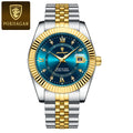 Relógio Masculino Auron Steel Flow POEDAGAR Classic Luxury