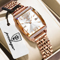 POEDAGAR Relógio Feminino Elegante Design Exclusivo