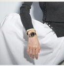 NAVIFORCE Relógio Feminino Fashion Casual