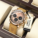 Relógio “AeroSport Chrono Leather” — POEDAGAR