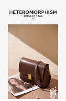 BOLSA DE COURO LUMINA SQUARE