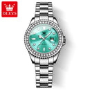 OLEVS Relógio Feminino Luxo Elegante Luminoso