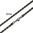 COLAR CORRENTE TORCIDA INOX PRIME
