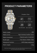 Relógio Masculino Vector Urban Steel POEDAGAR luxo