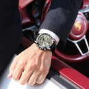 Relógio POEDAGAR — RoyalSkeleton Sapphire  O RoyalSkeleton Sapphir