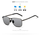 Óculos de Sol Polarizado Veithdia V2462 Classic Rectangle UV400