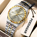 POEDAGAR Luxury Original Ladies Watch Luminous Waterproof Week Date Woman Wristwatch Stainless Steel Women Quartz Watches Female