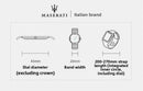Relógio Masculino Maserati original luxo