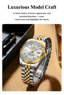 Relógio Masculino Auron Steel Flow POEDAGAR Classic Luxury