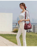 SOVOB Bolsa Feminina Elegante Casual Premium