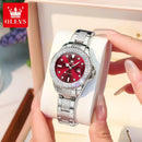 OLEVS Relógio Feminino Luxo Elegante Luminoso