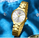 CURREN Relógio Feminino Elegante Minimalista