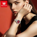 OLEVS Relógio Feminino Luxo Elegante Luminoso