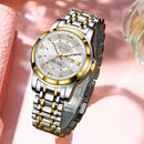 Relógio Feminino Lunara Grace Steel