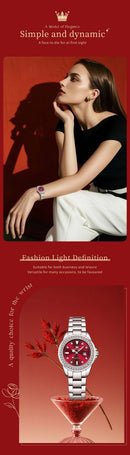 OLEVS Relógio Feminino Luxo Elegante Luminoso