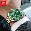OLEVS Relógio Masculino Elegante em Aço