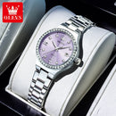 OLEVS Relógio Feminino Elegante Luminoso com Calendário