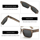 Óculos de Sol Polarizado ZENOTTIC Urban Drive Rectangle UV400